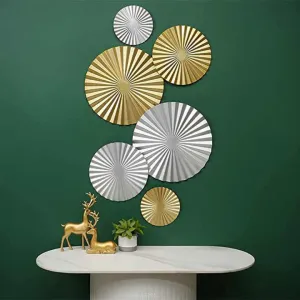 ديكور حديث على الحائط من الحديد ديكور فني - Modern Iron Wall Decor Art Living Room Sofa