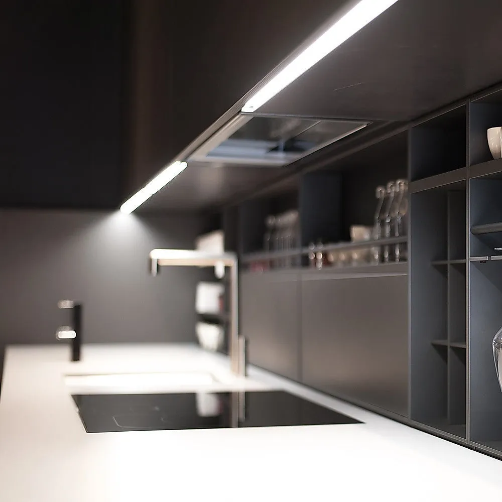 10 x 1M Aluminium LED Strip Light Channel Profile for Kitchen Cabinet