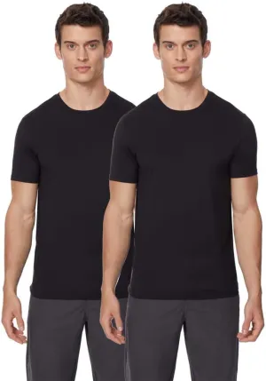 32 Degrees Cool Mens 2 Pack Short Sleeve Crew Neck
