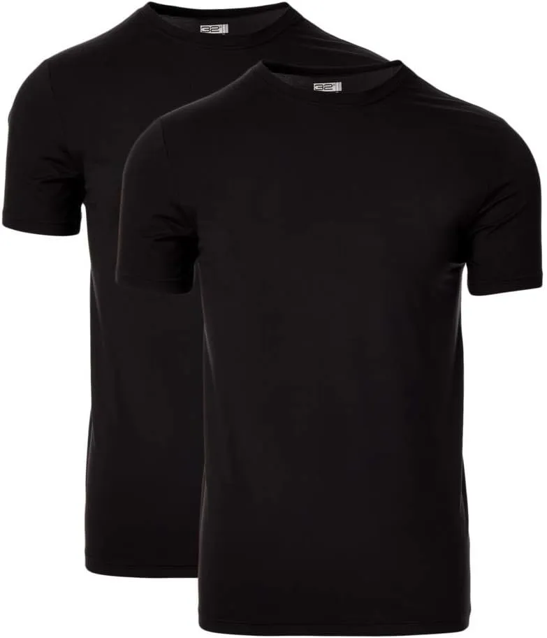 32 Degrees Cool Mens 2 Pack Short Sleeve Crew Neck