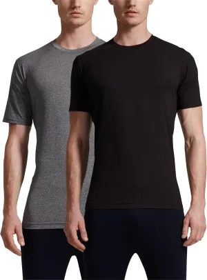 32 Degrees Cool Mens 2 Pack Short Sleeve Crew Neck