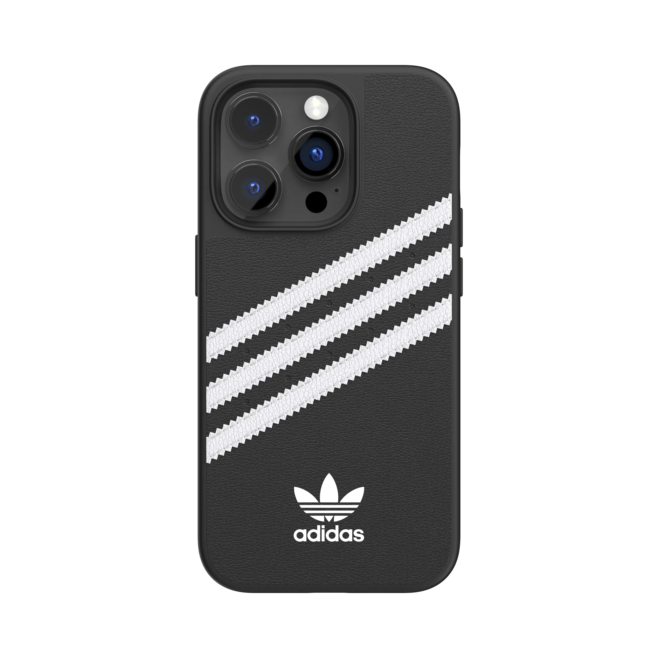 ADIDAS iPhone 14 Pro - Moulded Case - White/Black