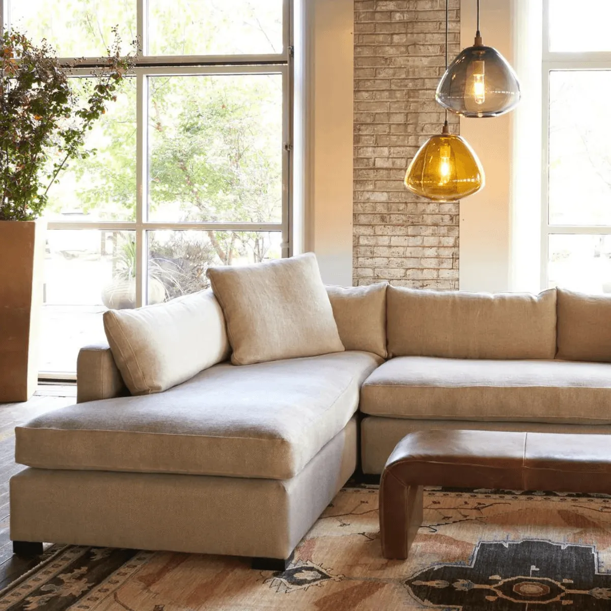 Agosto Two-Piece Sectional