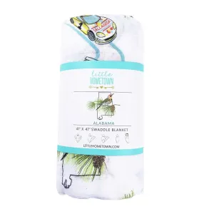 Alabama Baby Swaddle Blanket