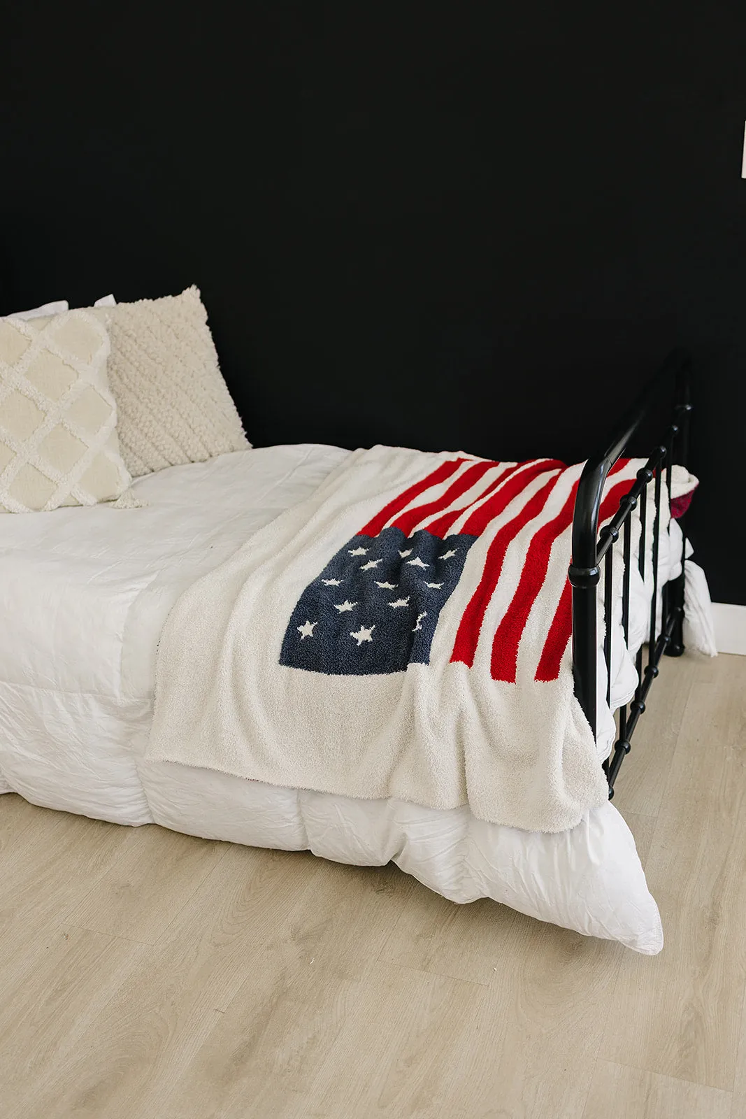American Flag Plush Blanket