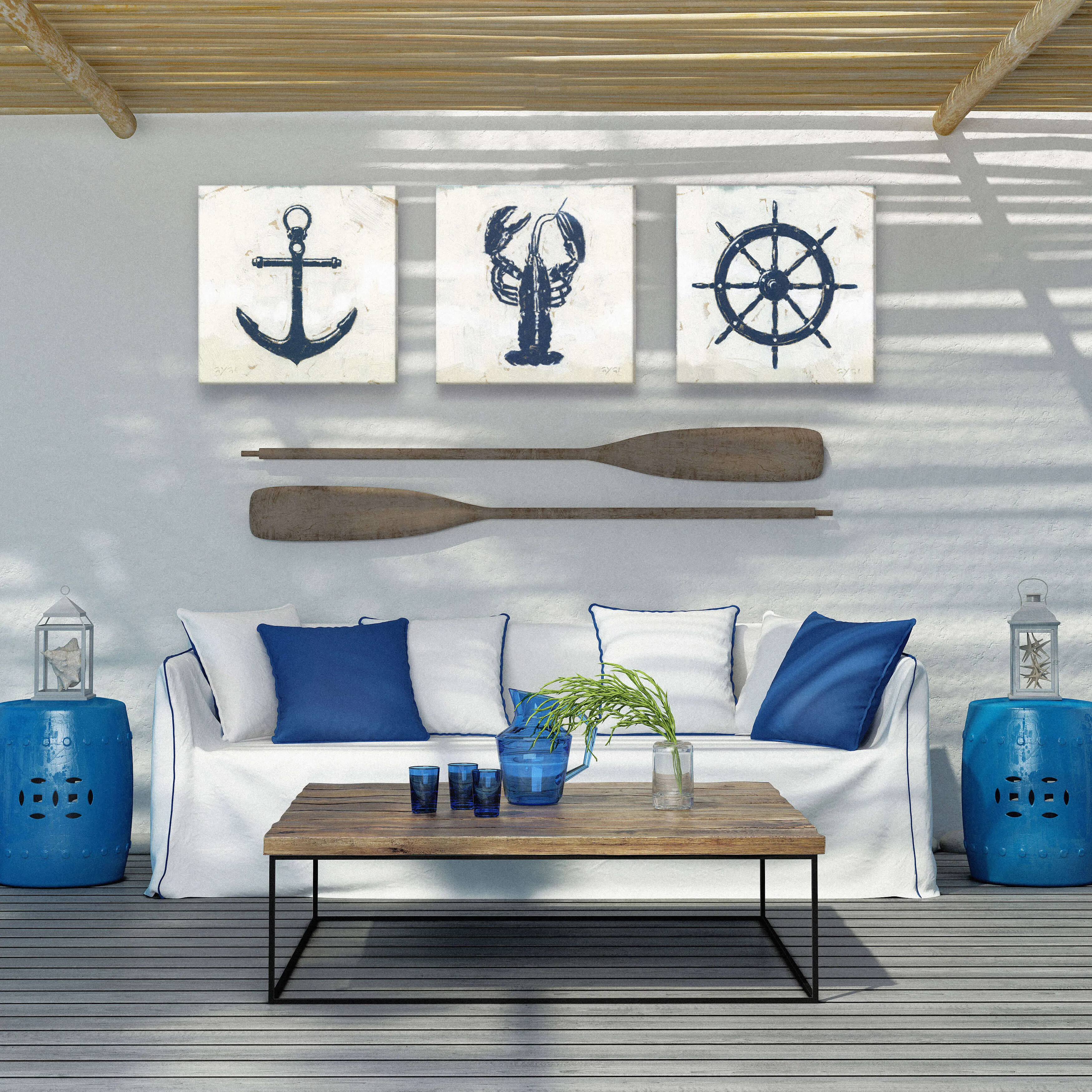 Anchor Silhouette Wall Art
