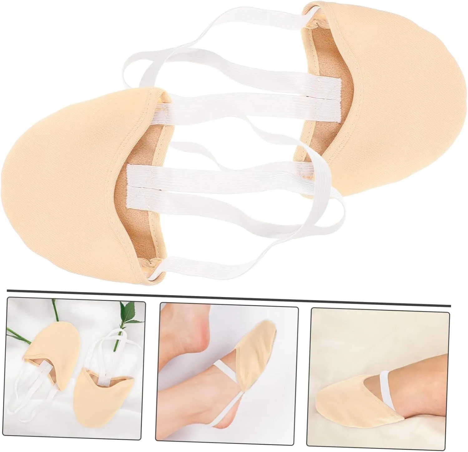 Ballet for Women Toe Protectors Eclipse Canvas Lyrical Shoes Ballet Toe Cover Canvas Shoes Women Wedding