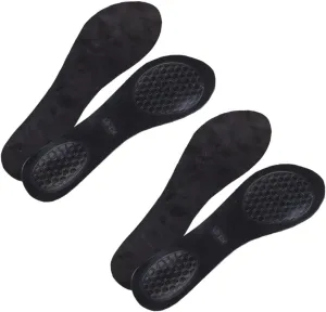 Beaupretty 2Pairs Shock Absorbing Honeycomb Shoe Pads Comfortable Non Slip Insoles Foot Cushions for Arch Support for Walking and Running Washable Design