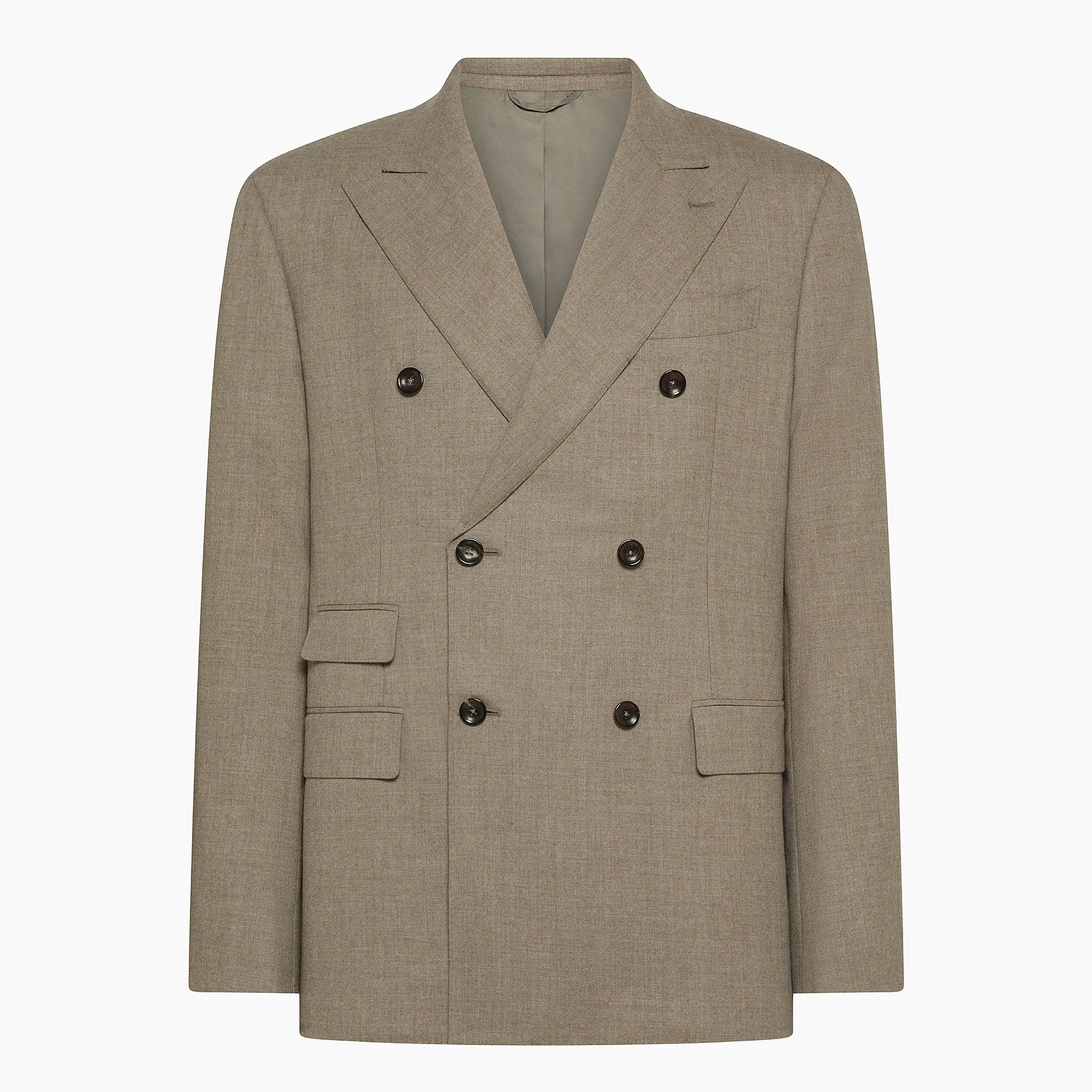 Beckett double breasted blazer in Superlight stretch Cashmere