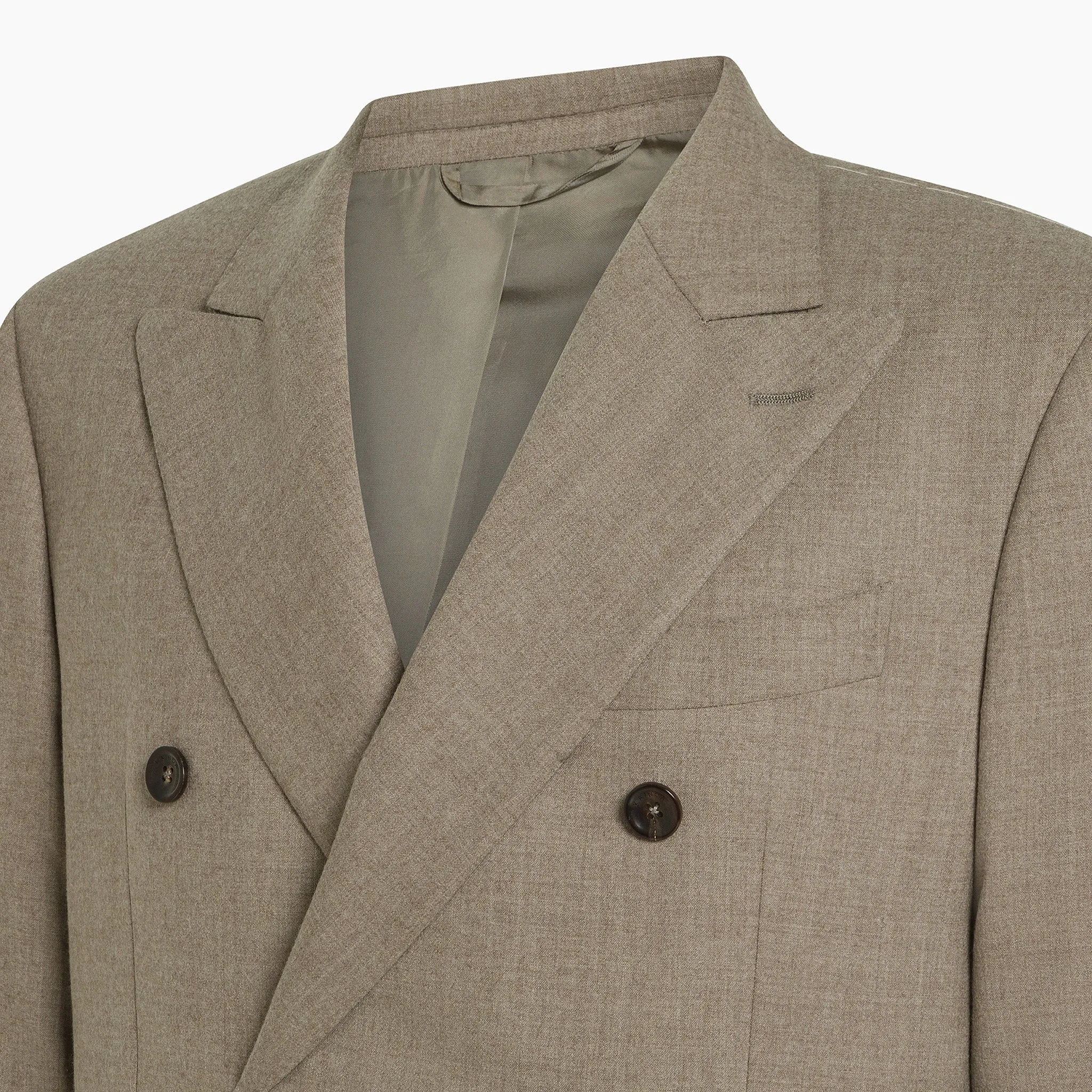 Beckett double breasted blazer in Superlight stretch Cashmere