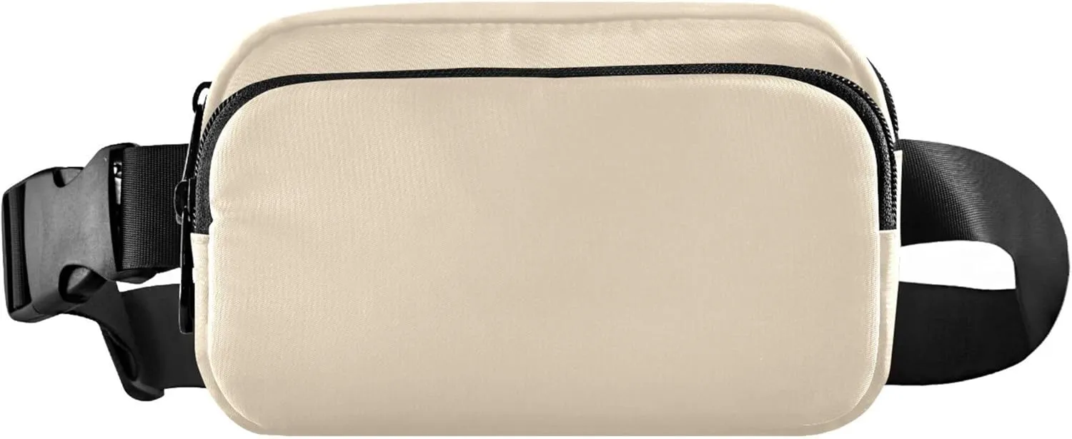 Blanched Almond Women Fanny Packs Waterproof Hip Pouch Belt Bag Cute Travel Waist Bag