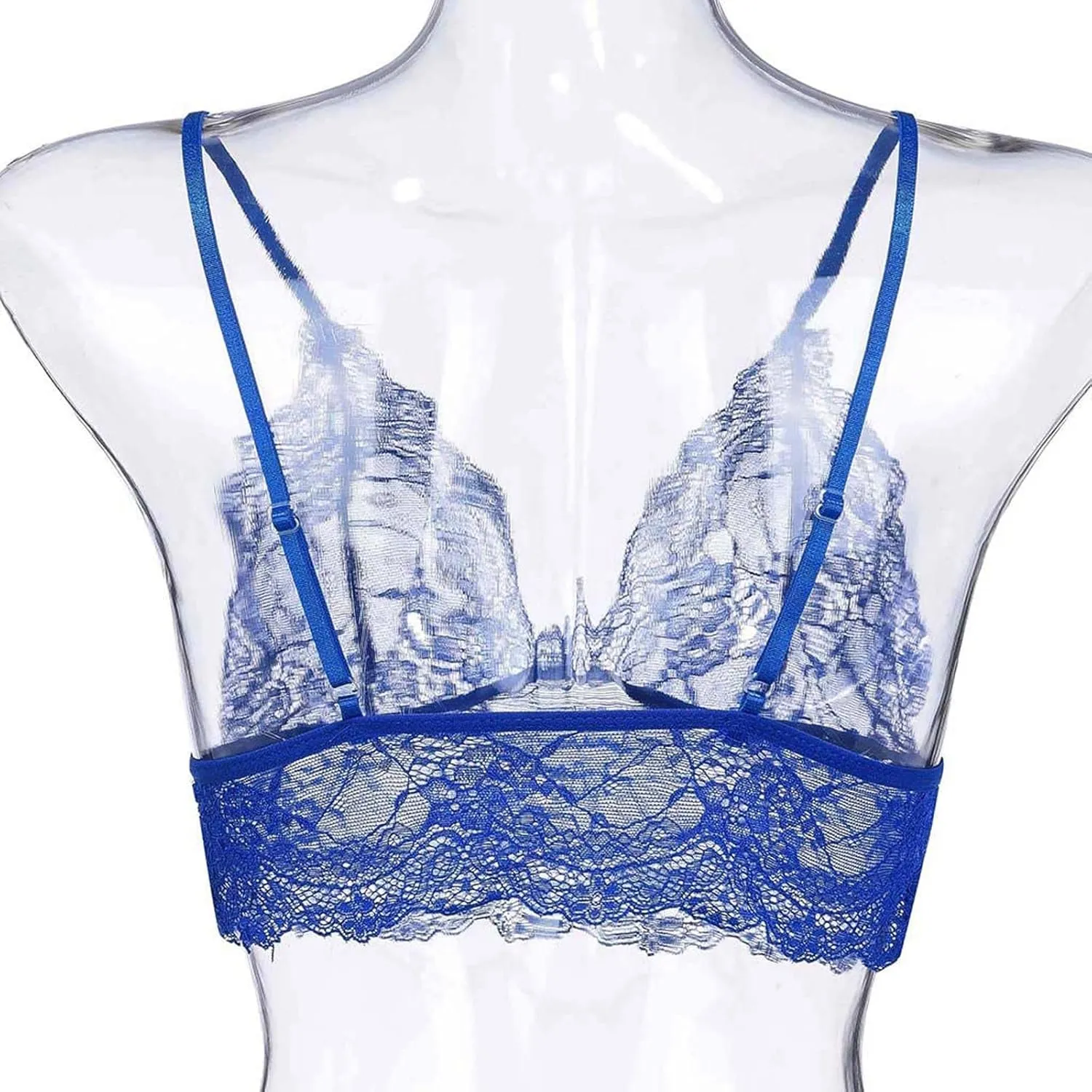 Bralettes for Women Sexy Women Hollow Out Elastic Cage Bra Lace Camisole Tank Tops Bra Fashion Backless Soft Bra