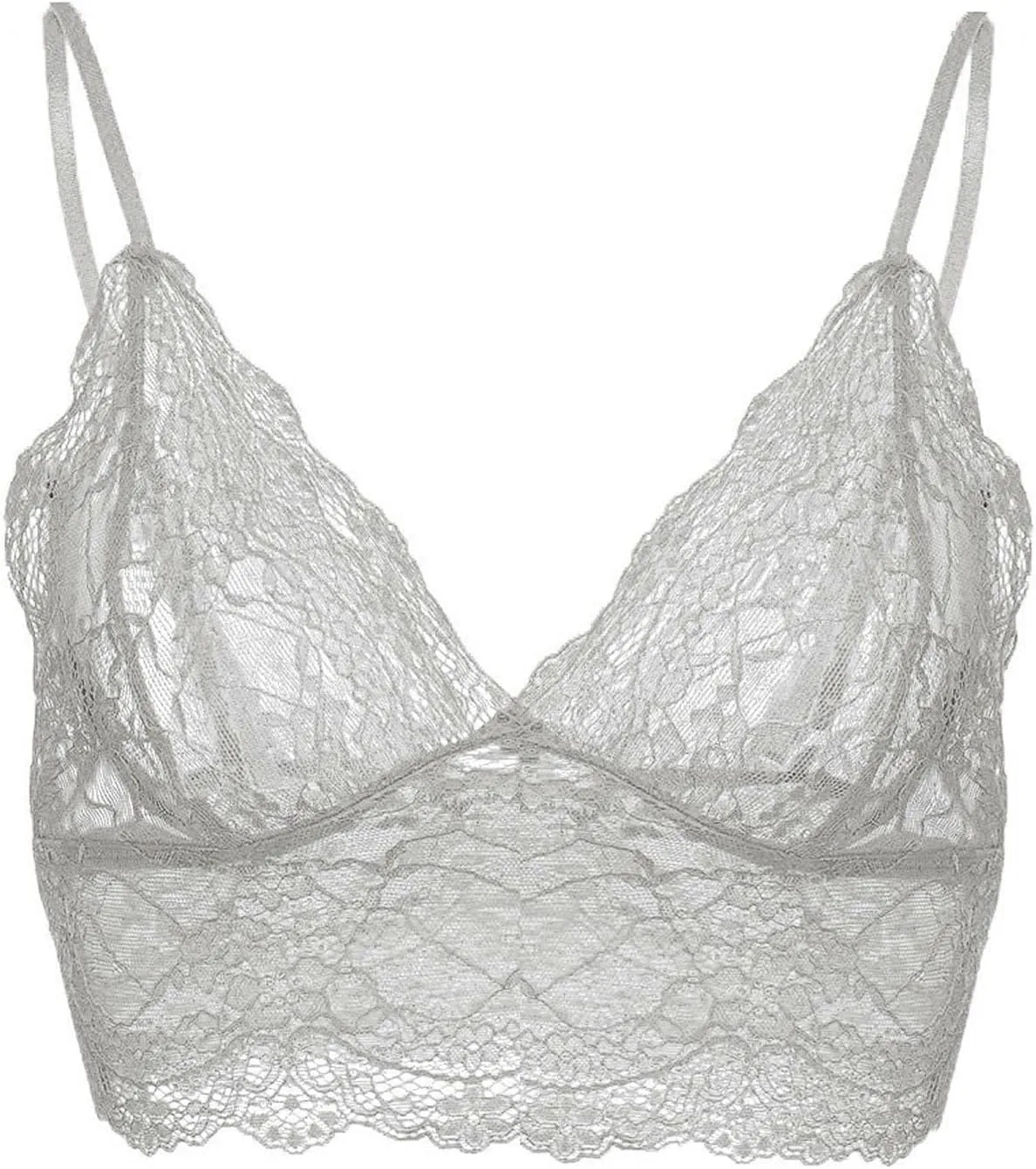 Bralettes for Women Sexy Women Hollow Out Elastic Cage Bra Lace Camisole Tank Tops Bra Fashion Backless Soft Bra