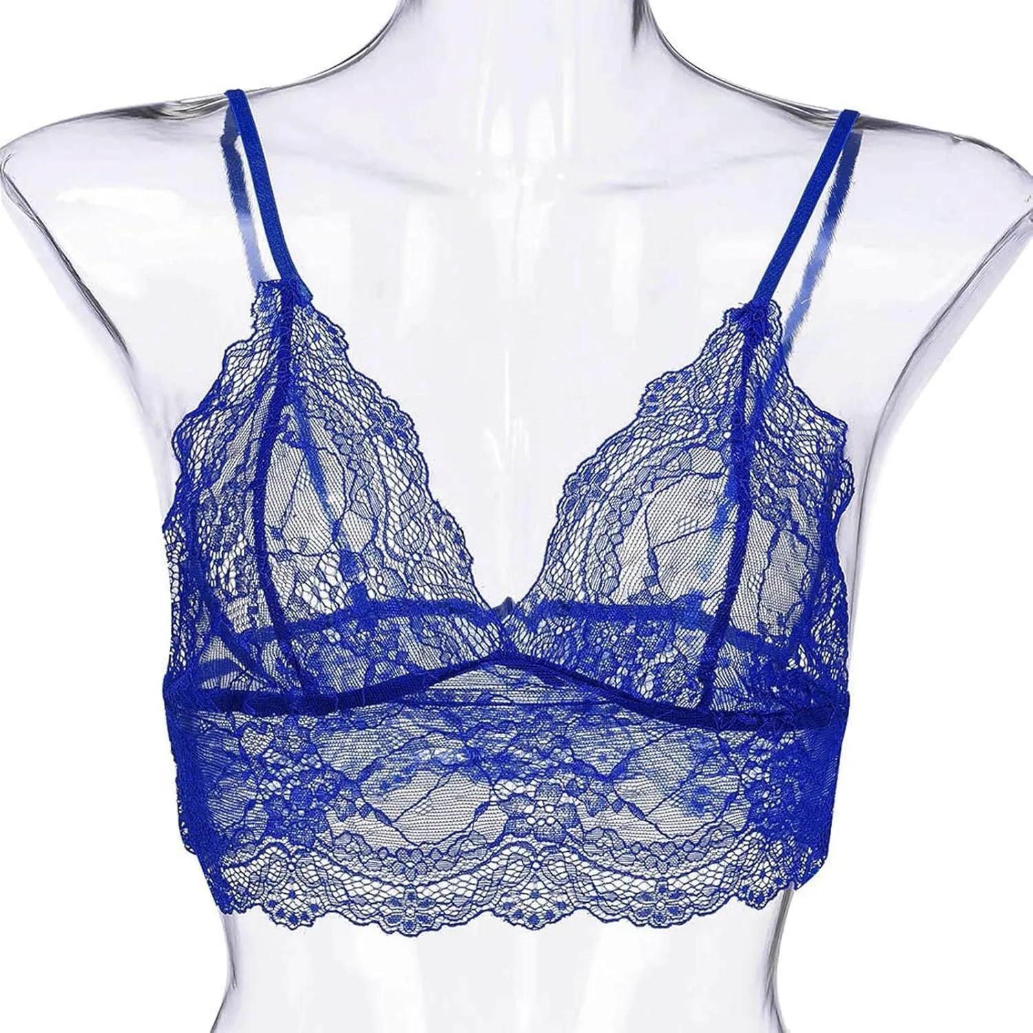 Bralettes for Women Sexy Women Hollow Out Elastic Cage Bra Lace Camisole Tank Tops Bra Fashion Backless Soft Bra
