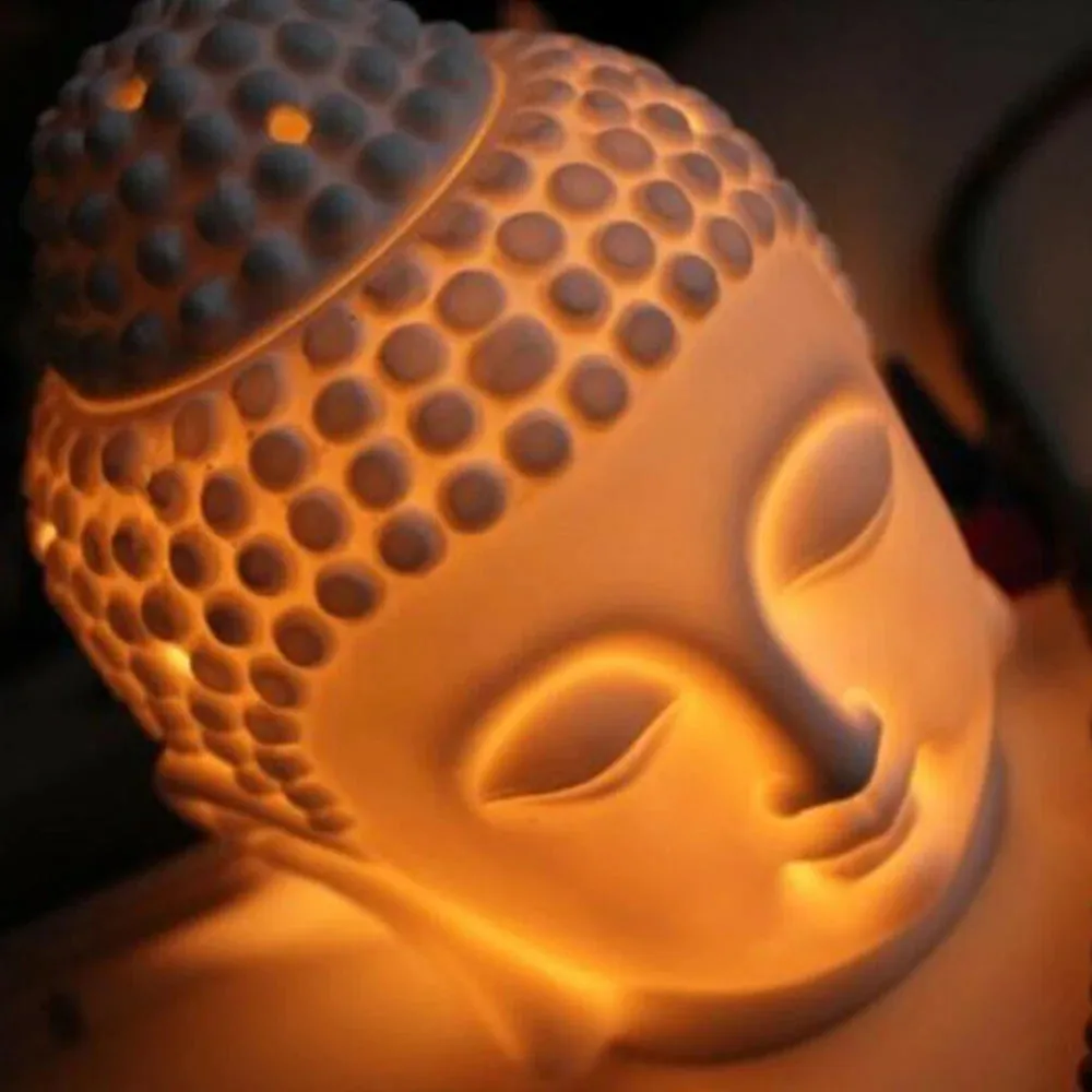 Buddha Head Essential Oil Aromatherapy Wax Melt Burners