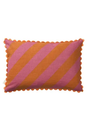 BUNDI STRIPE CUSHION - DESERT