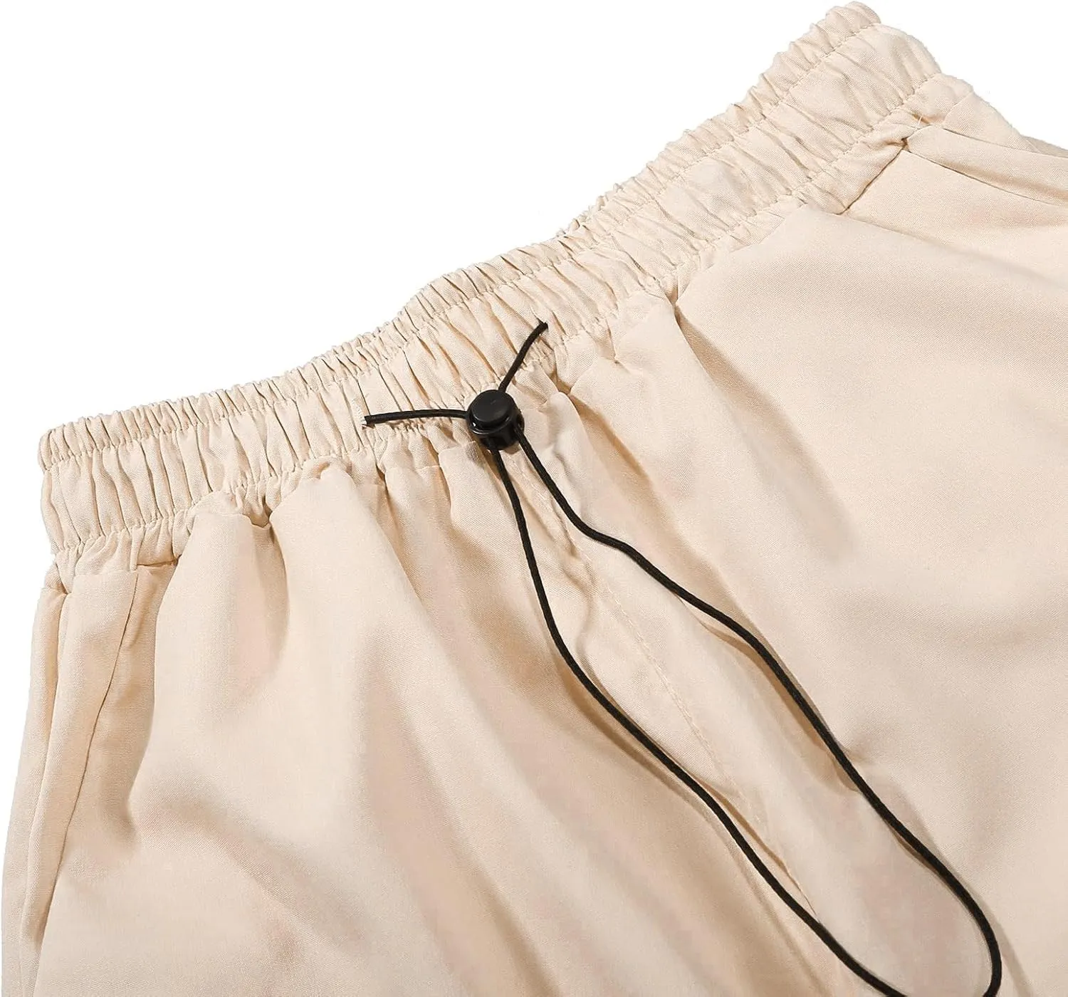 Cargo Pants Women Y2K Baggy Cargo Pants Parachute Pants Trendy Stretchy High Waist Wide Leg Trousers Jogger