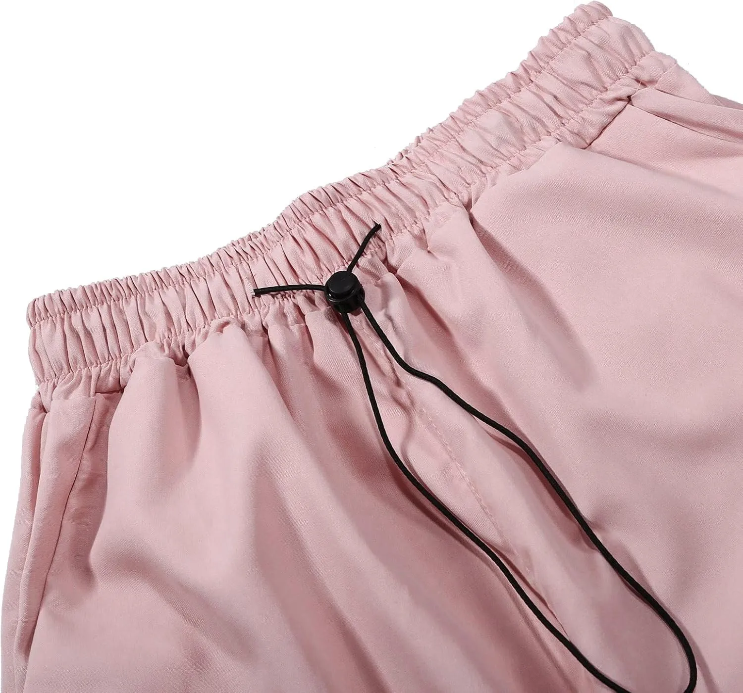 Cargo Pants Women Y2K Baggy Cargo Pants Parachute Pants Trendy Stretchy High Waist Wide Leg Trousers Jogger