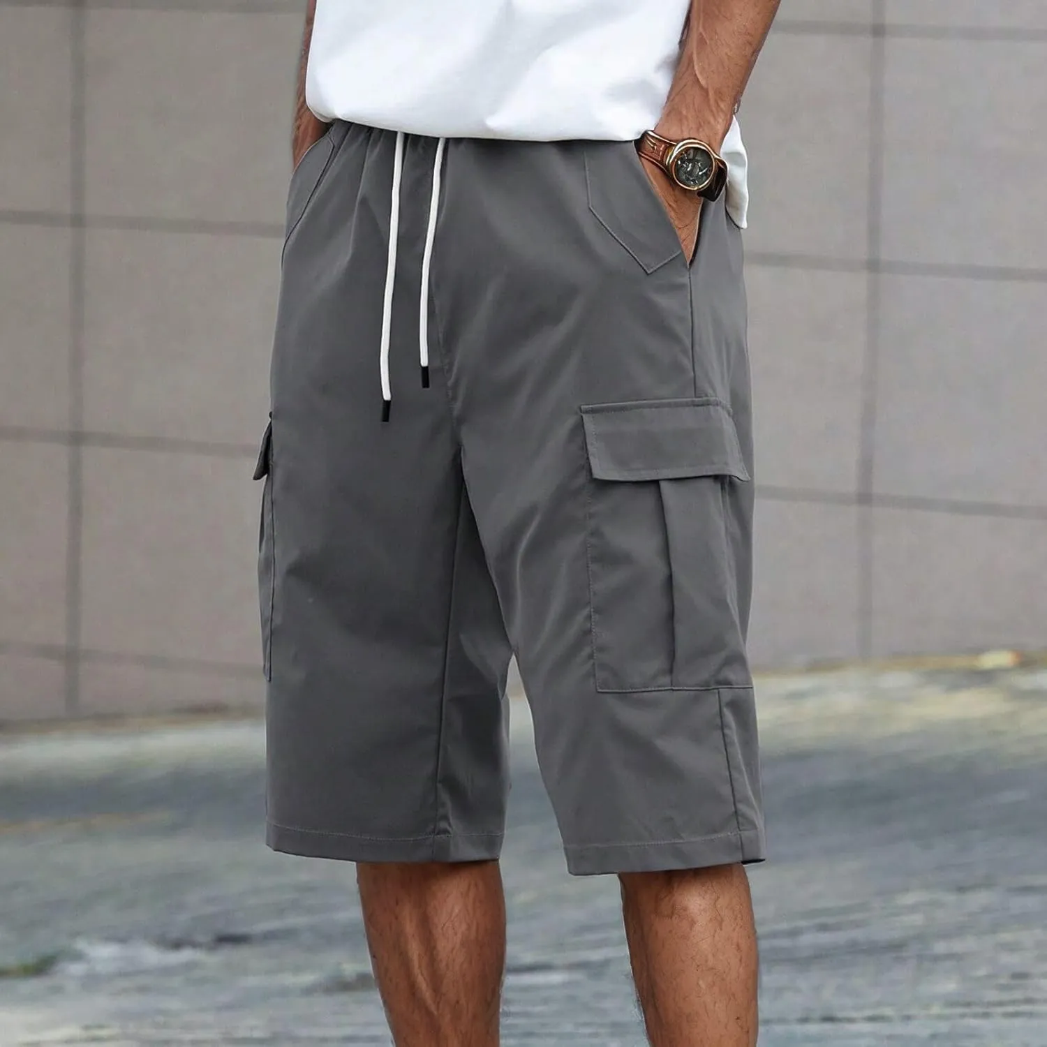 Cargo Sweatpants for Men Slacks Hiking Beach Stretch Joggers Thermal Slim Fit Body Yoga Wide Leg Leather Basketball