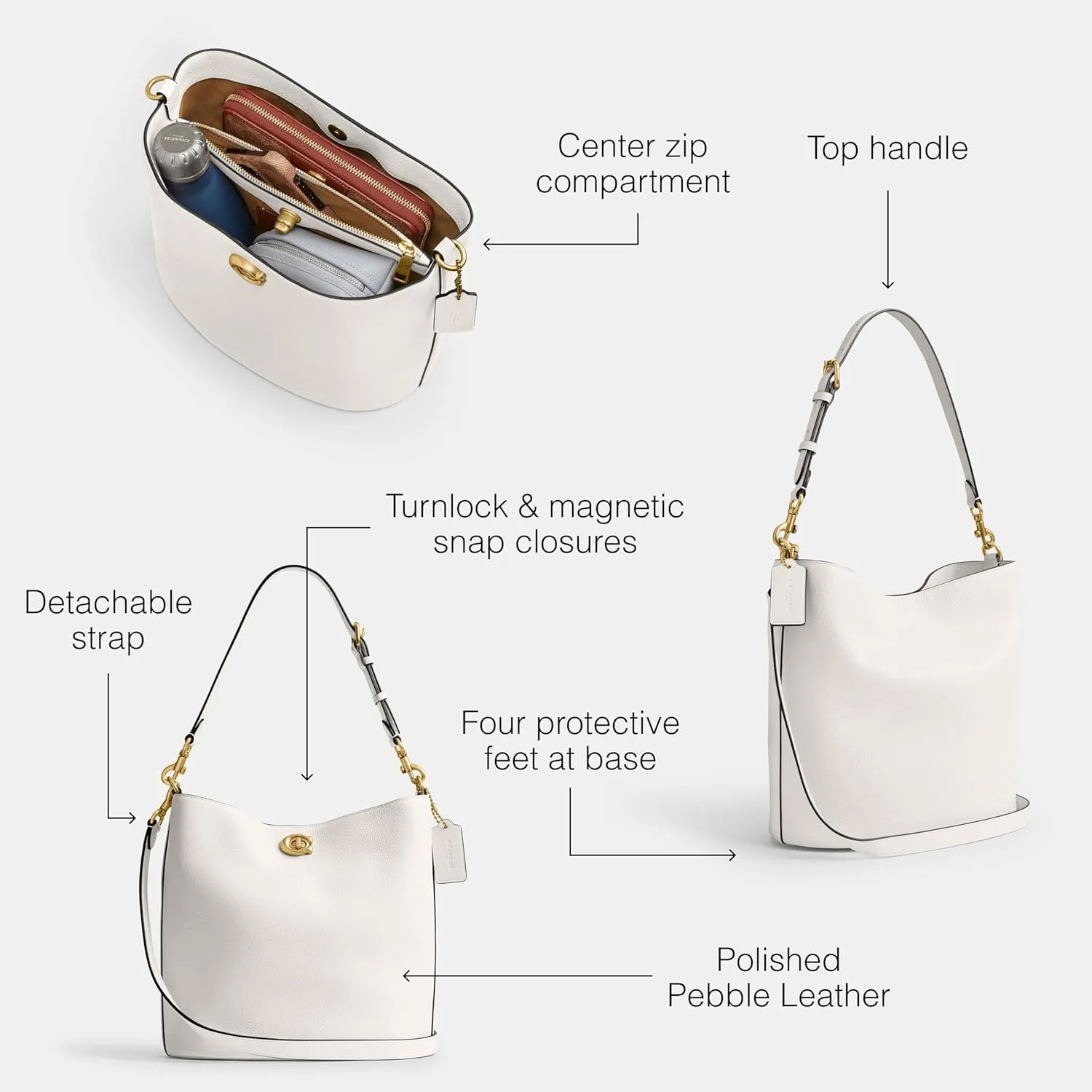 Coach Willow Soft Bucket Bag