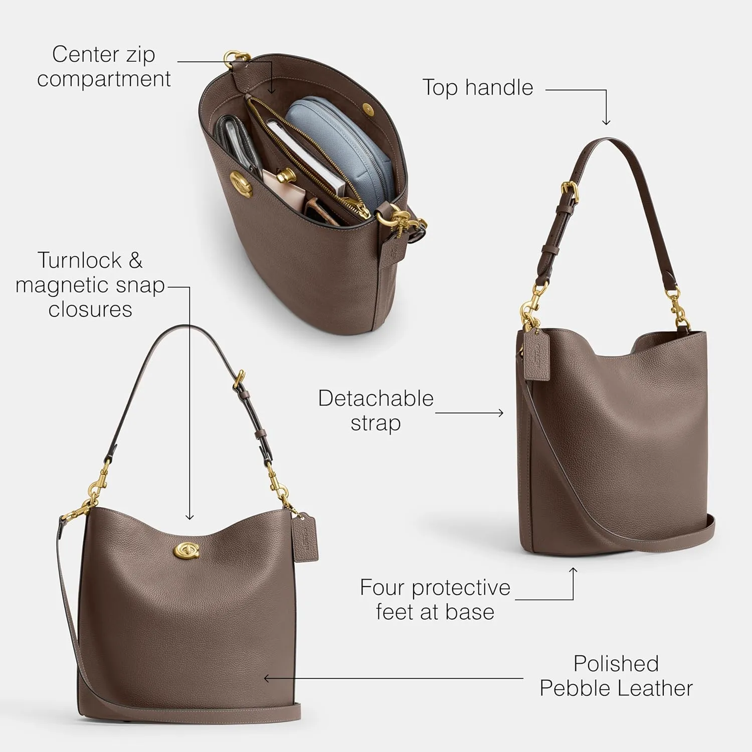 Coach Willow Soft Bucket Bag