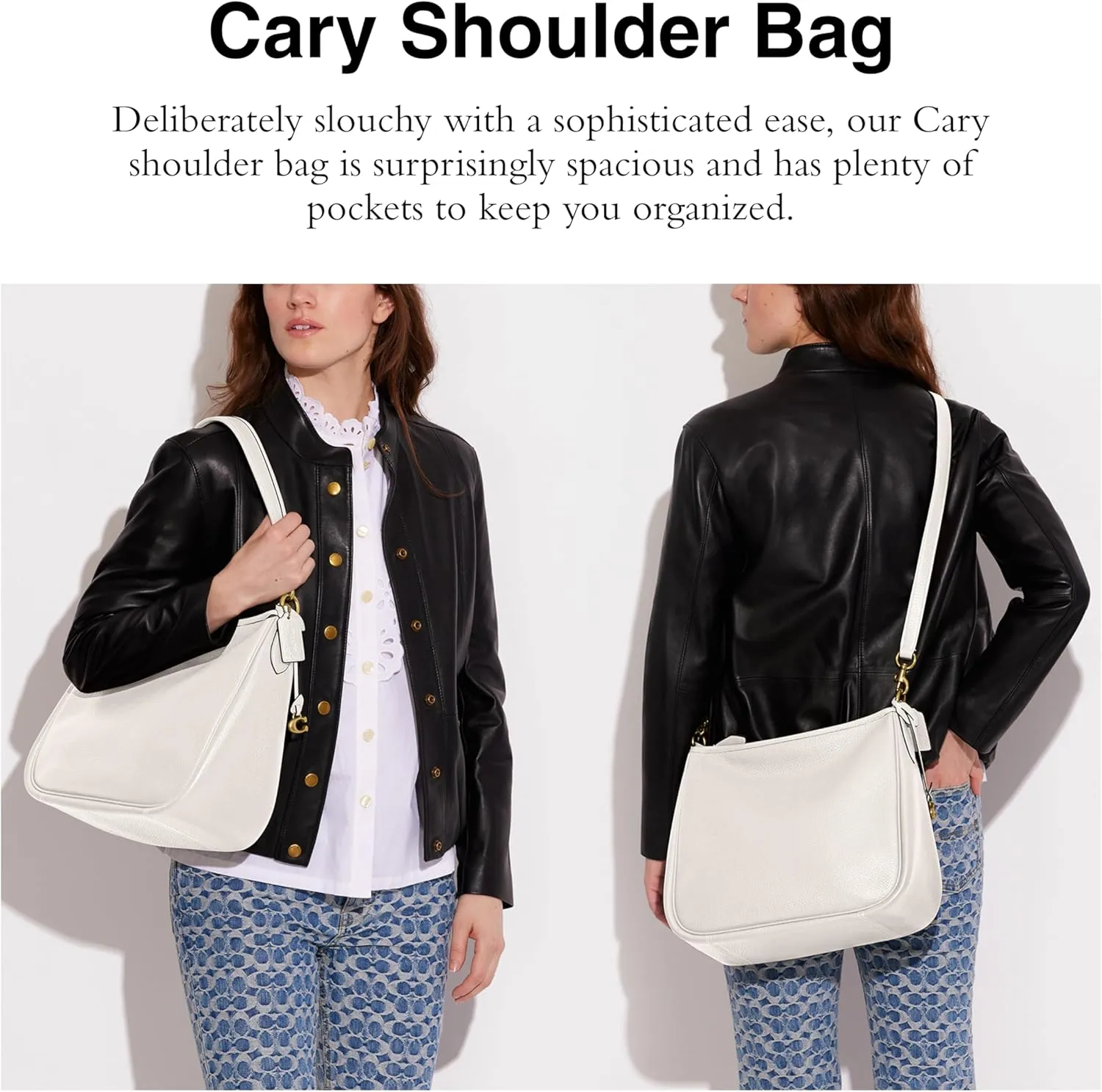 Coach Women's Soft Pebble Leather Cary Shoulder Bag