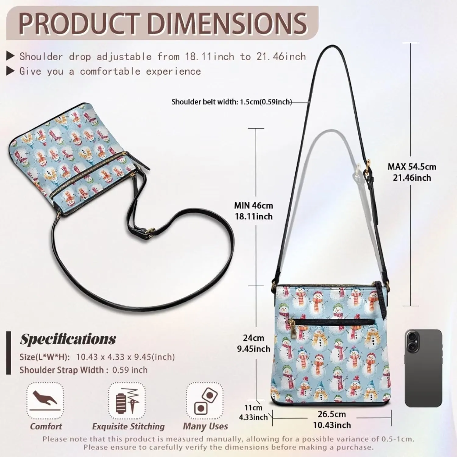 COEQINE Leather Bucket Bags for Women Travel Soft Crossbody Bag for Women Satchel Bags With Strap Cute Medium Size