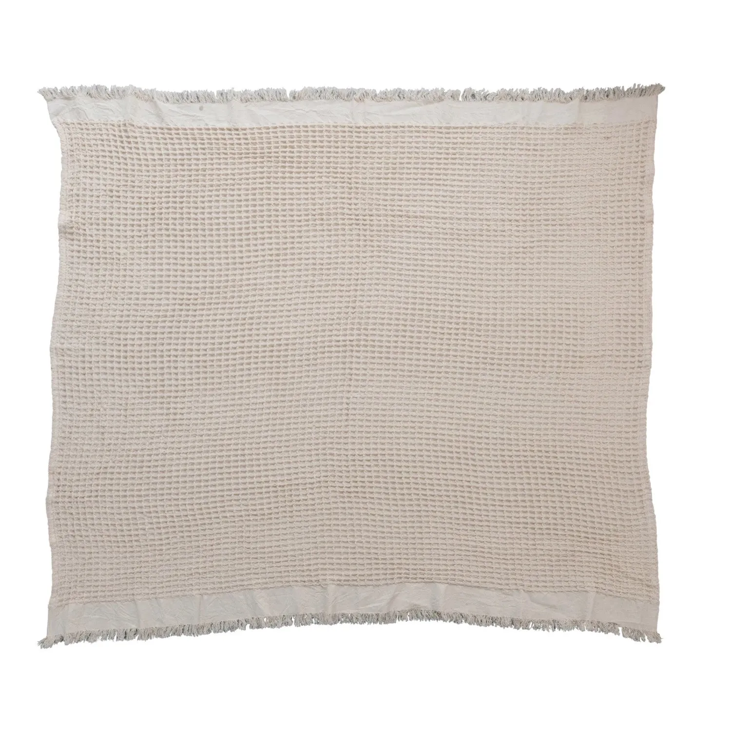 Cori Cotton Waffle Weave Throw