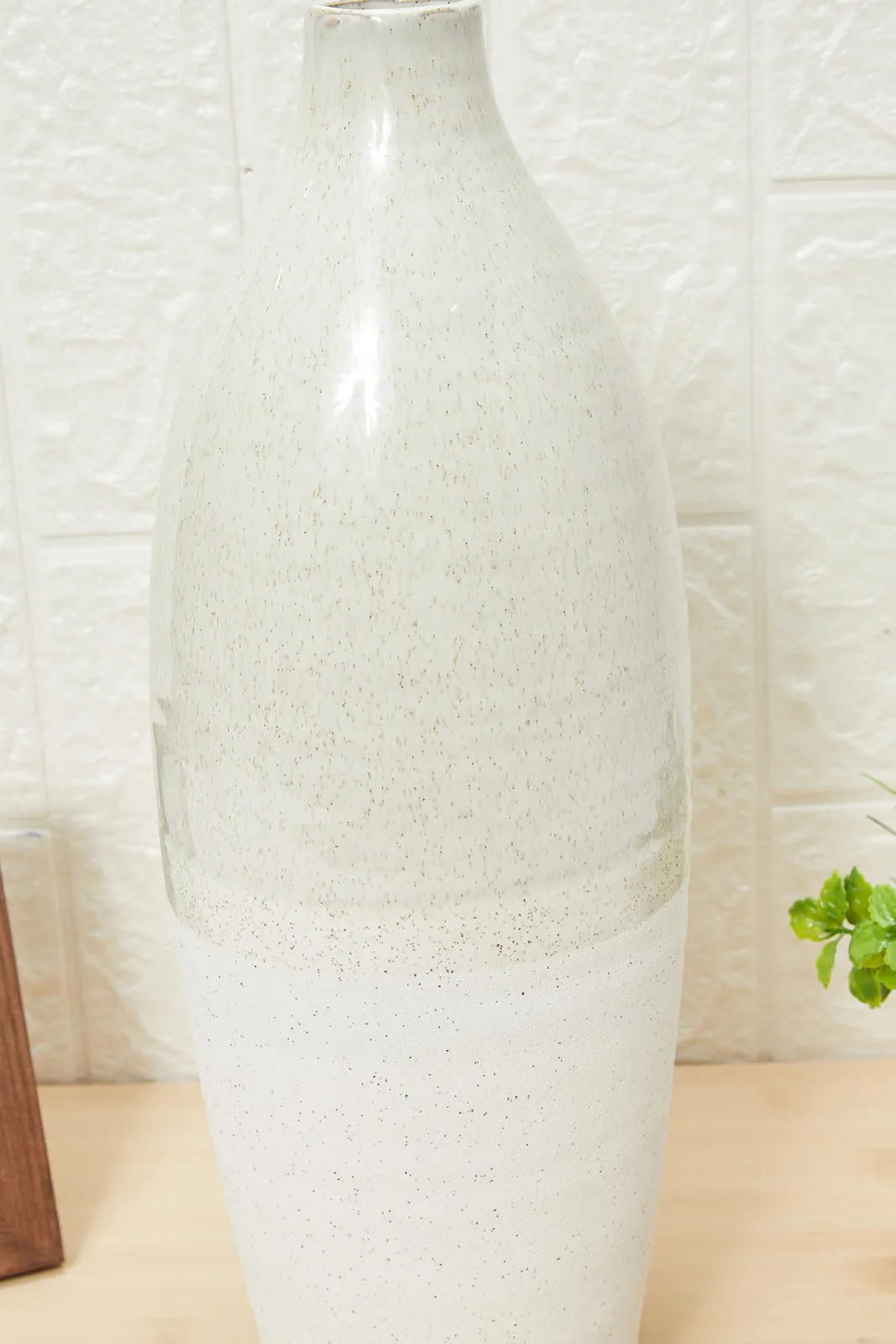 Cream Al Fresco Decorative Ceramic Vase (L)
