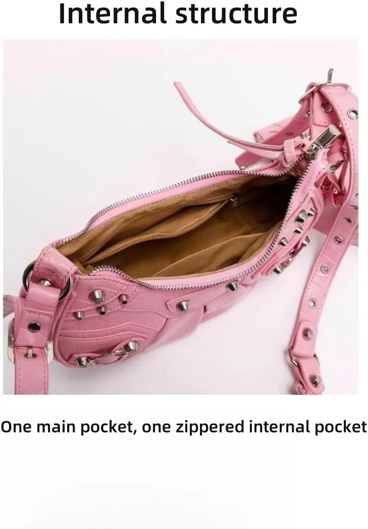Crossbody Bags for Women Cute Soft Small Clutch Purses Y2K Purse for Women Leather Hobo Bag Fashion Tote Bag