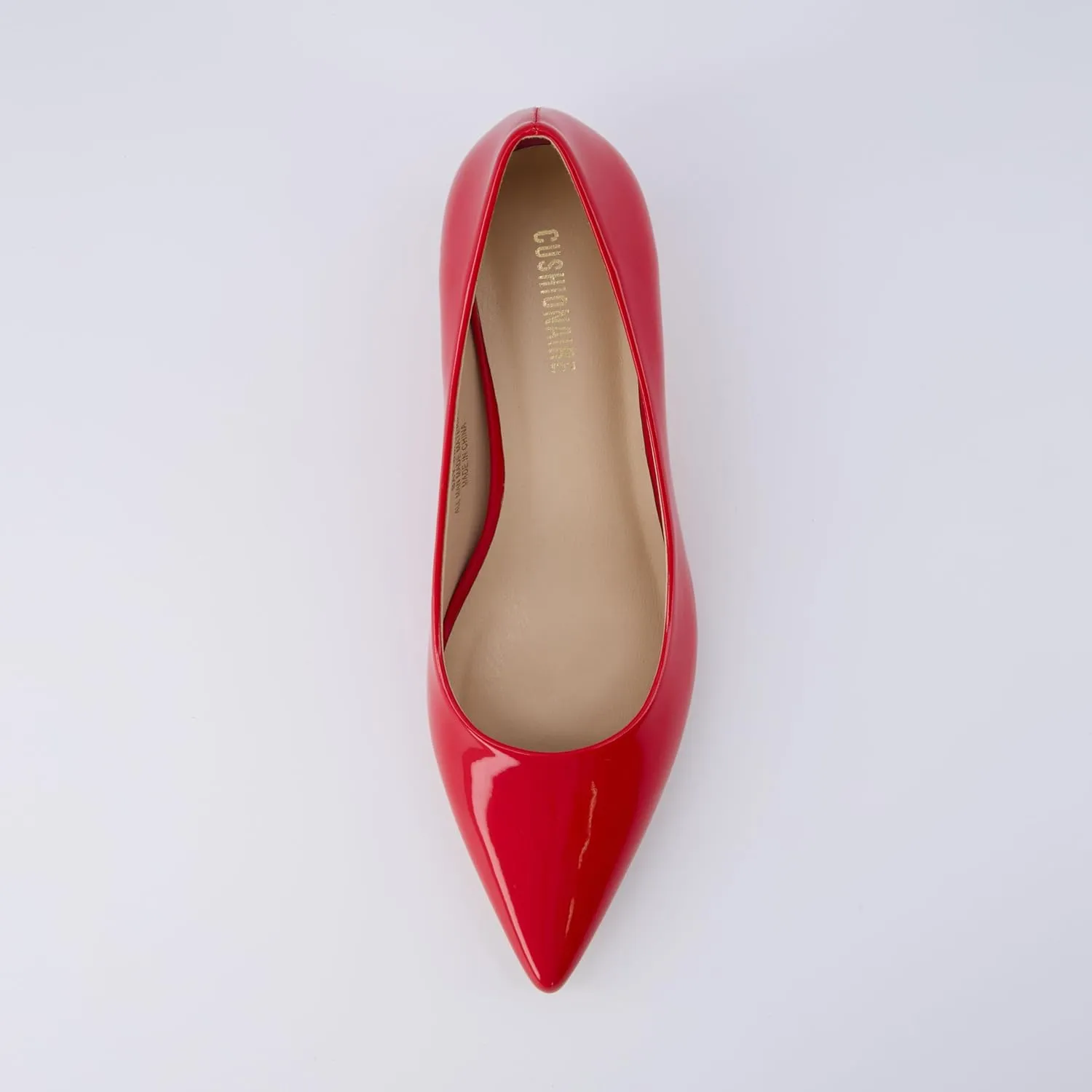 CUSHIONAIRE Women's Bay Kitten Heel Dress Shoe  Memory Foam, Wide Widths Available