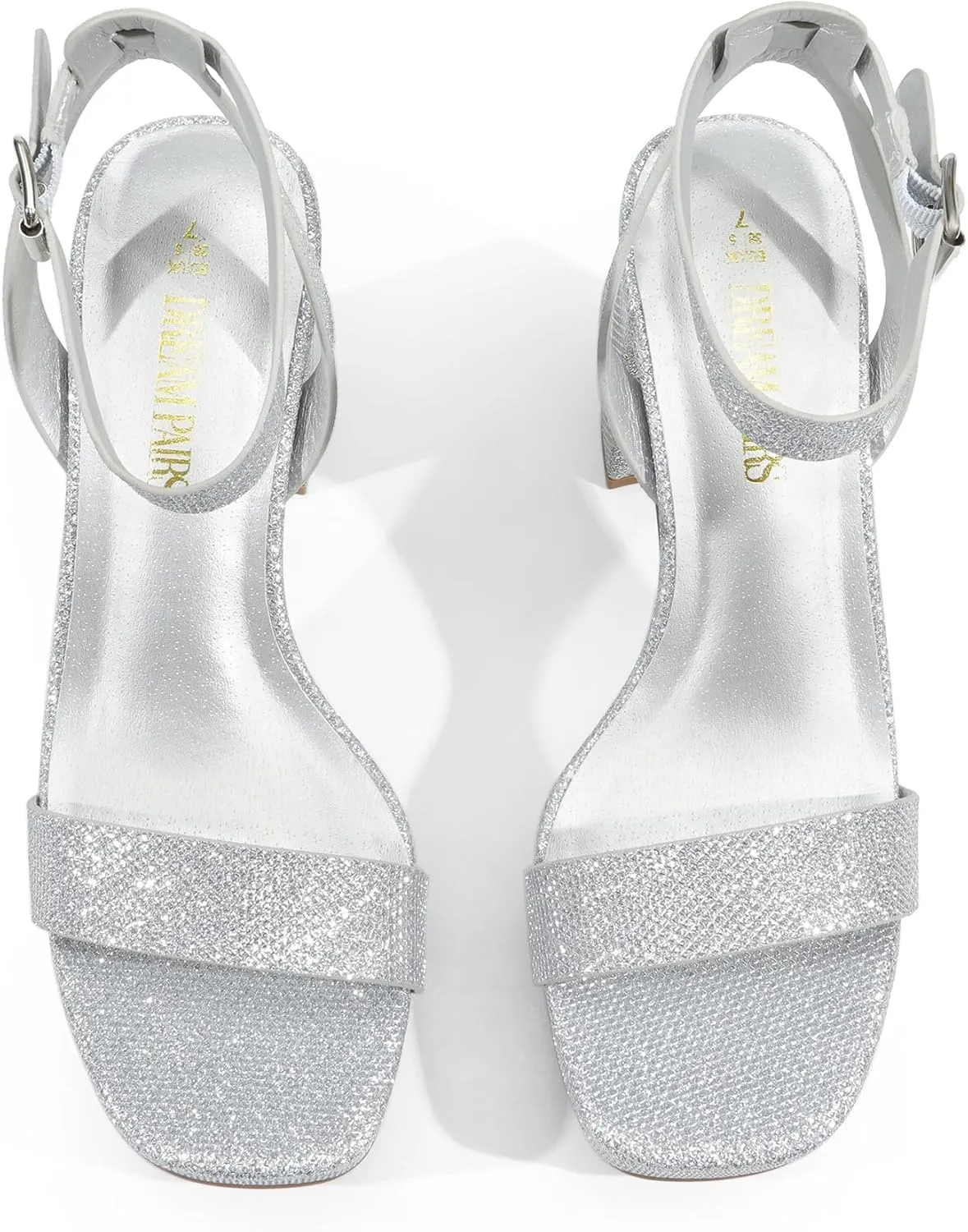 DREAM PAIRS Platform Heels for Women High Block Chunky Open Toe Ankle Strap Heels Fashion Wedding Party Evening Prom Dance Dress Pump Sandals Shoes