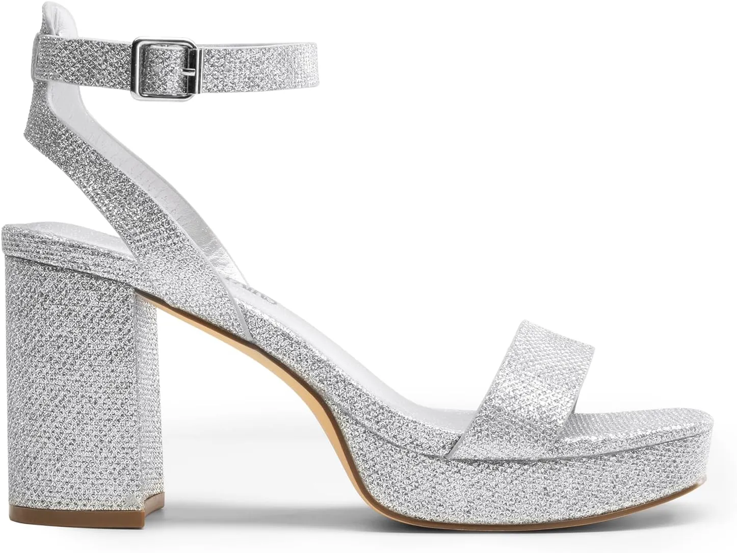 DREAM PAIRS Platform Heels for Women High Block Chunky Open Toe Ankle Strap Heels Fashion Wedding Party Evening Prom Dance Dress Pump Sandals Shoes