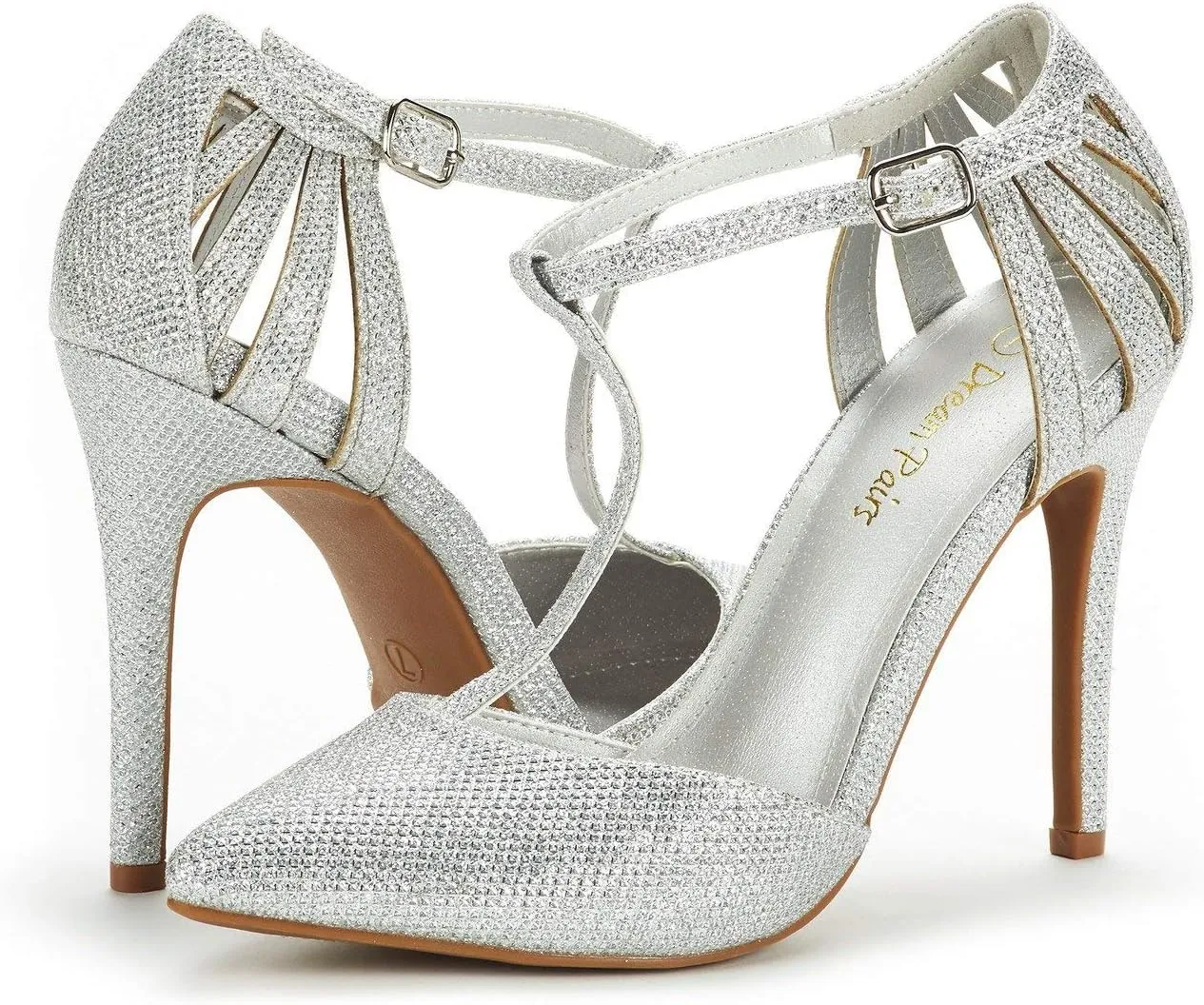 DREAM PAIRS Women's Oppointed-Mary Pump Shoe