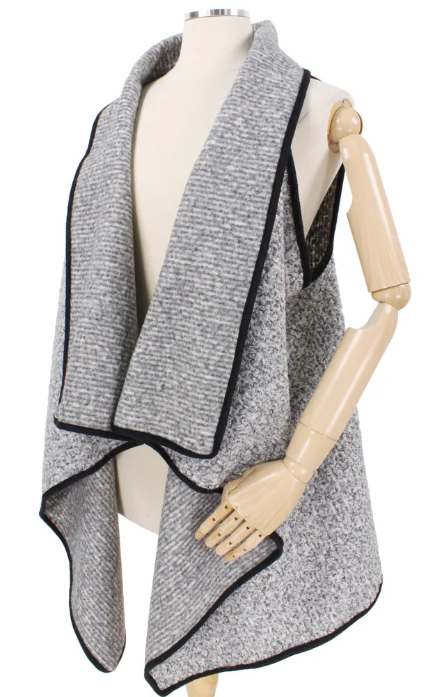 EAV9739 Furry Reversible Cozy Vest