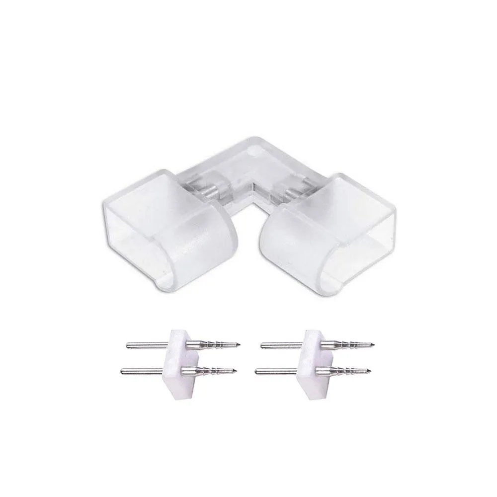 EL-FXN LED Single Color Flex Neon Inside L Connector