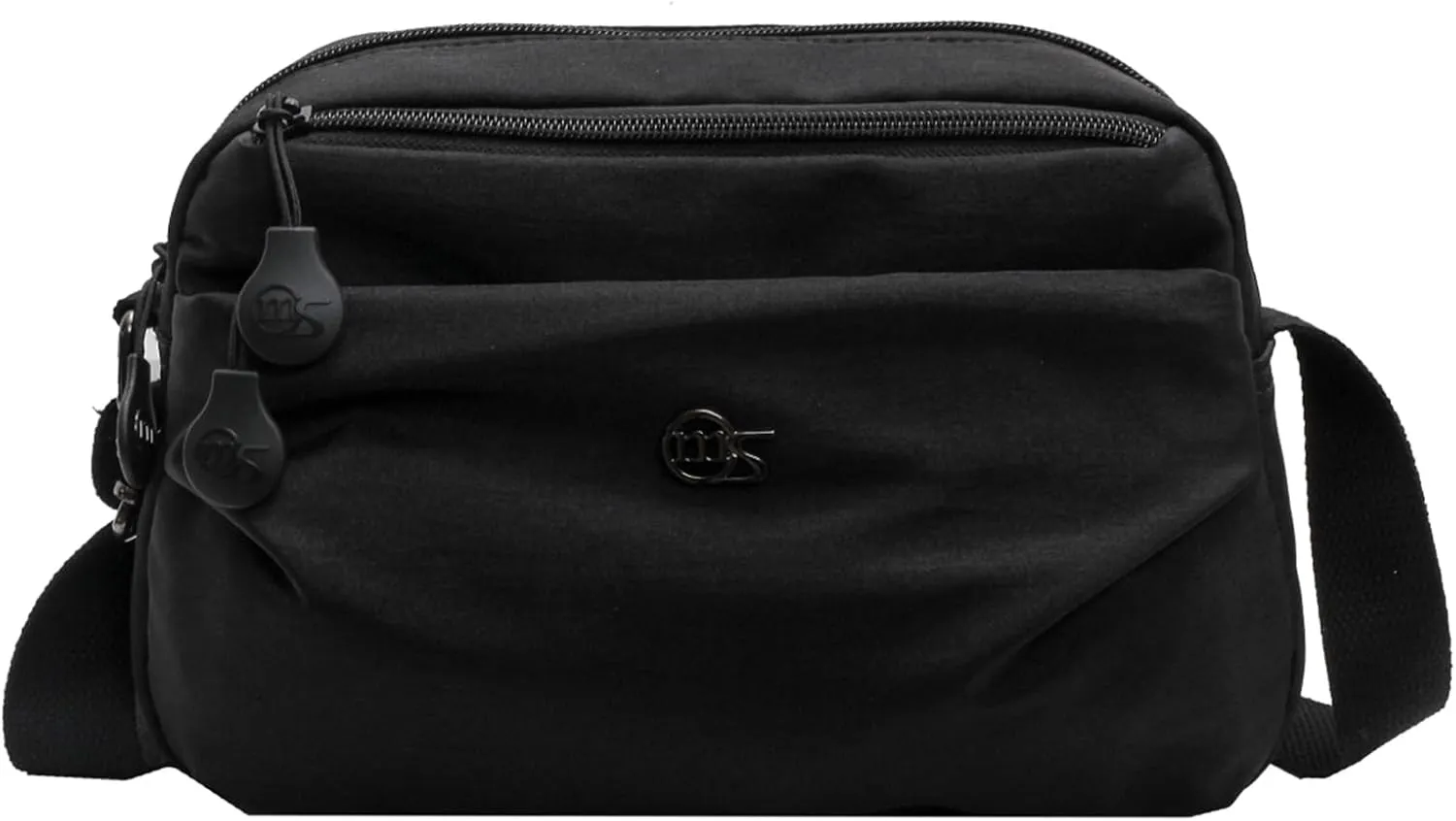 Eslcorri Crossbody Bags for Women, Small Shoulder Bag Nylon Simple Purse with Zipper, Lightweight Casual Simple Purse