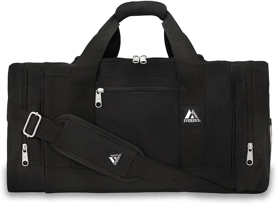 Everest Luggage Sporty Gear Bag, Black, Black, One Size