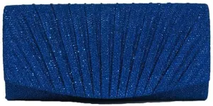 Fabric Art Pleats Evening Bag French Simple Clutch Purses