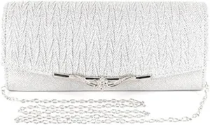 Fabric Art Straight Grain Evening Bag Simple Versatile Clutch Purses
