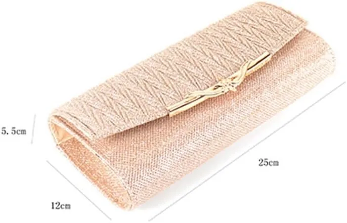 Fabric Art Straight Grain Evening Bag Simple Versatile Clutch Purses