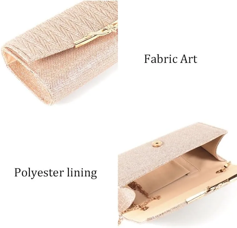 Fabric Art Straight Grain Evening Bag Simple Versatile Clutch Purses