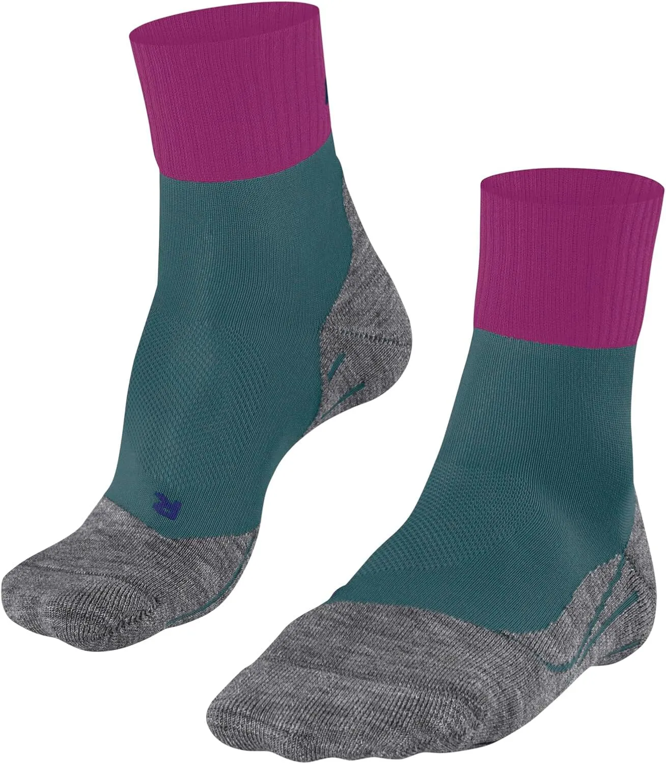 FALKE Women's TK2 Explore Cool Short Hiking Socks, Medium Padding, 1 Pair