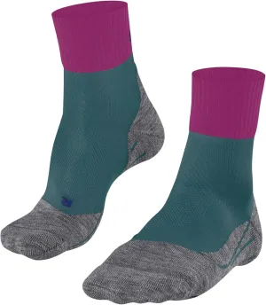 FALKE Women's TK2 Explore Cool Short Hiking Socks, Medium Padding, 1 Pair