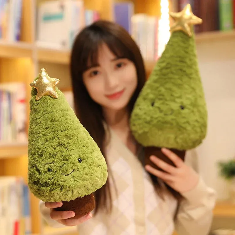 Friendly Kawaii Christmas Tree Plushie