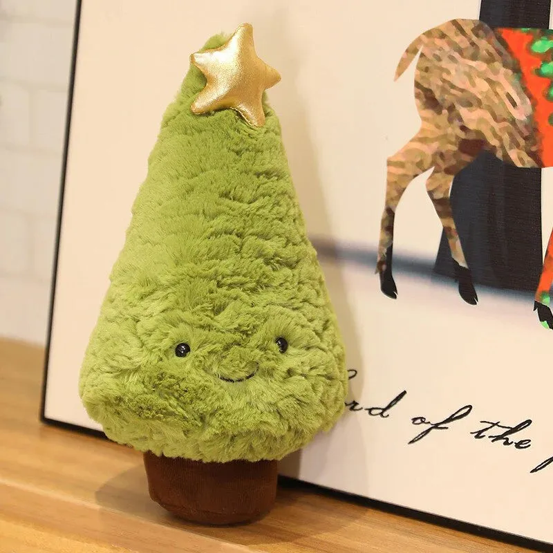 Friendly Kawaii Christmas Tree Plushie