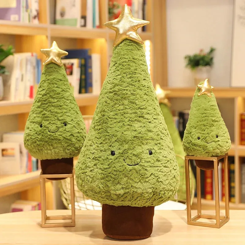 Friendly Kawaii Christmas Tree Plushie