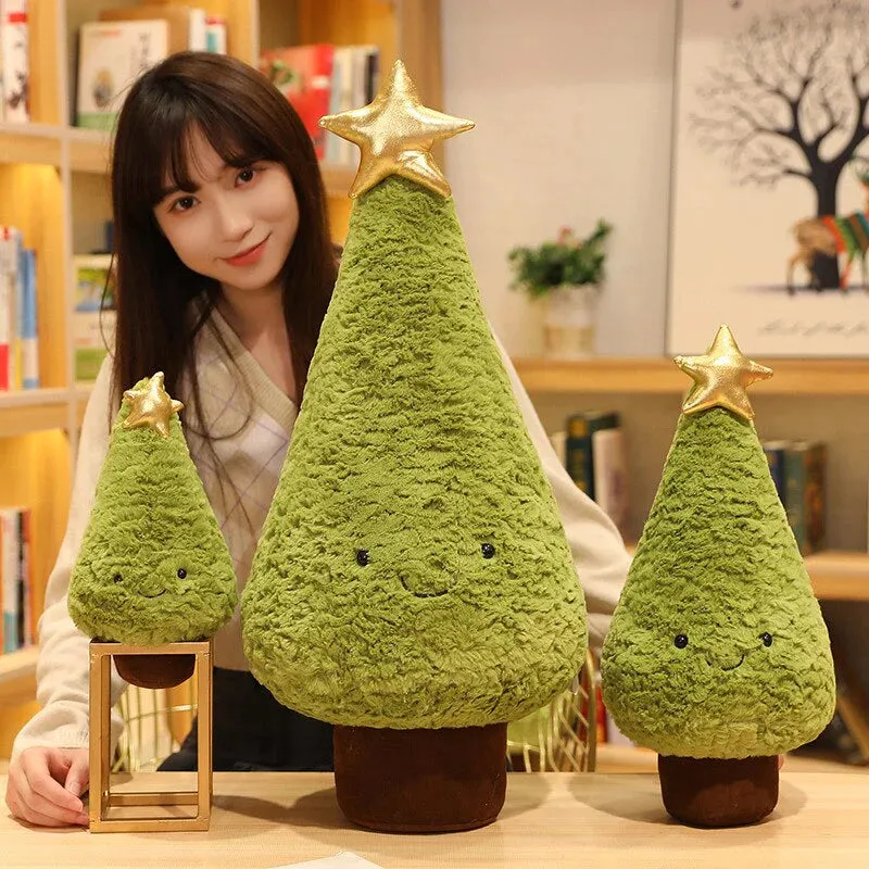 Friendly Kawaii Christmas Tree Plushie