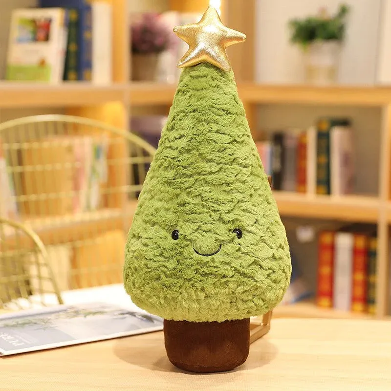 Friendly Kawaii Christmas Tree Plushie