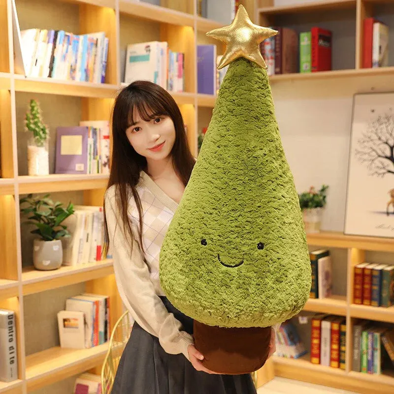 Friendly Kawaii Christmas Tree Plushie